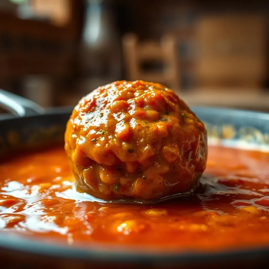 Combining Chicken Meatballs and Sauce: A Flavor Explosion