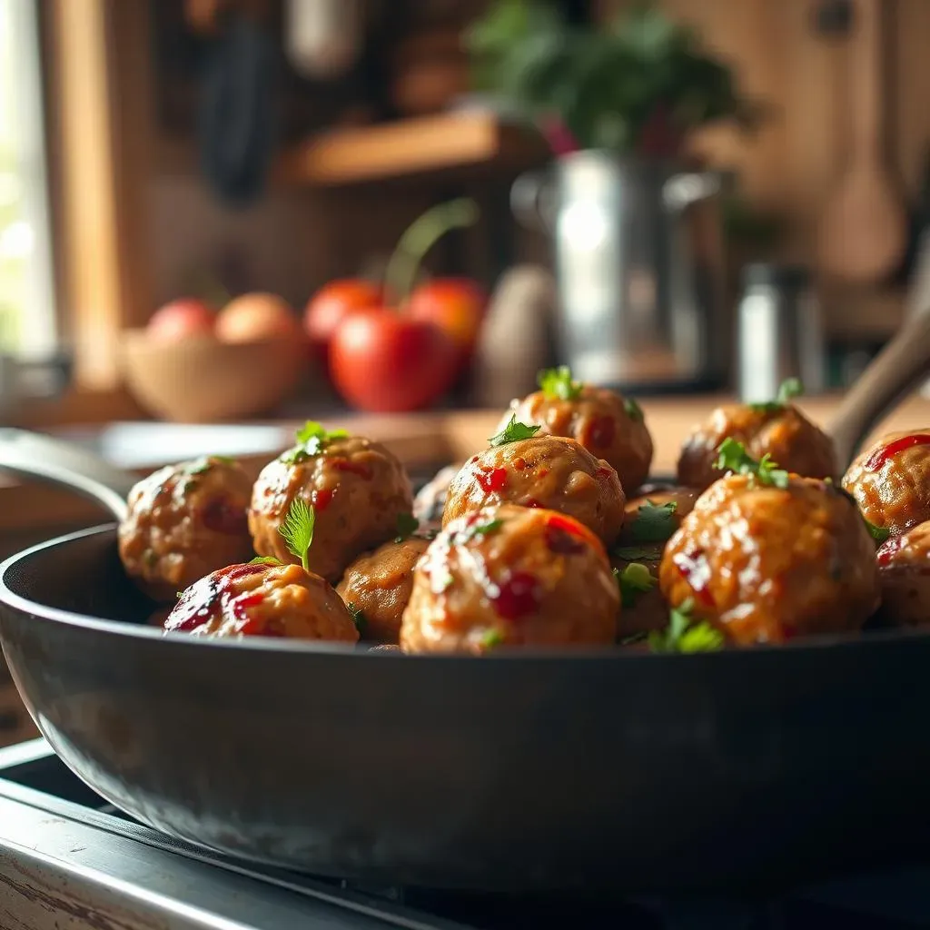 Cooking and Freezing Your Cranberry Jalapeño Chicken Meatballs