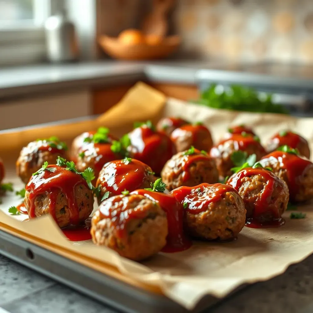 Cooking Betty Crocker's Easy Meatballs: Baking and Browning