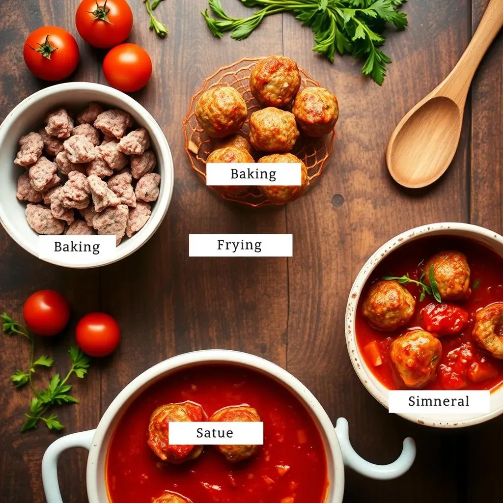 Cooking Methods: Baking, Frying, or Simmering Your Italian Meatballs to Perfection