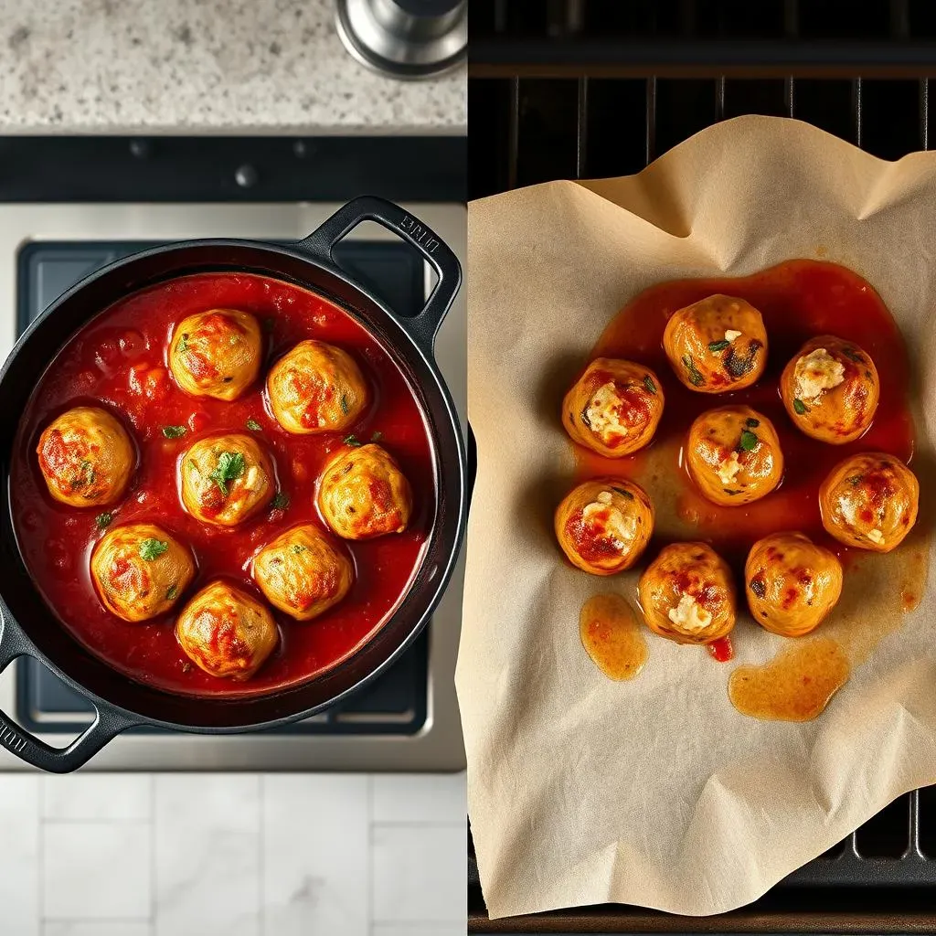 Cooking Methods: Stovetop vs. Oven for Your Classic Italian Meatballs