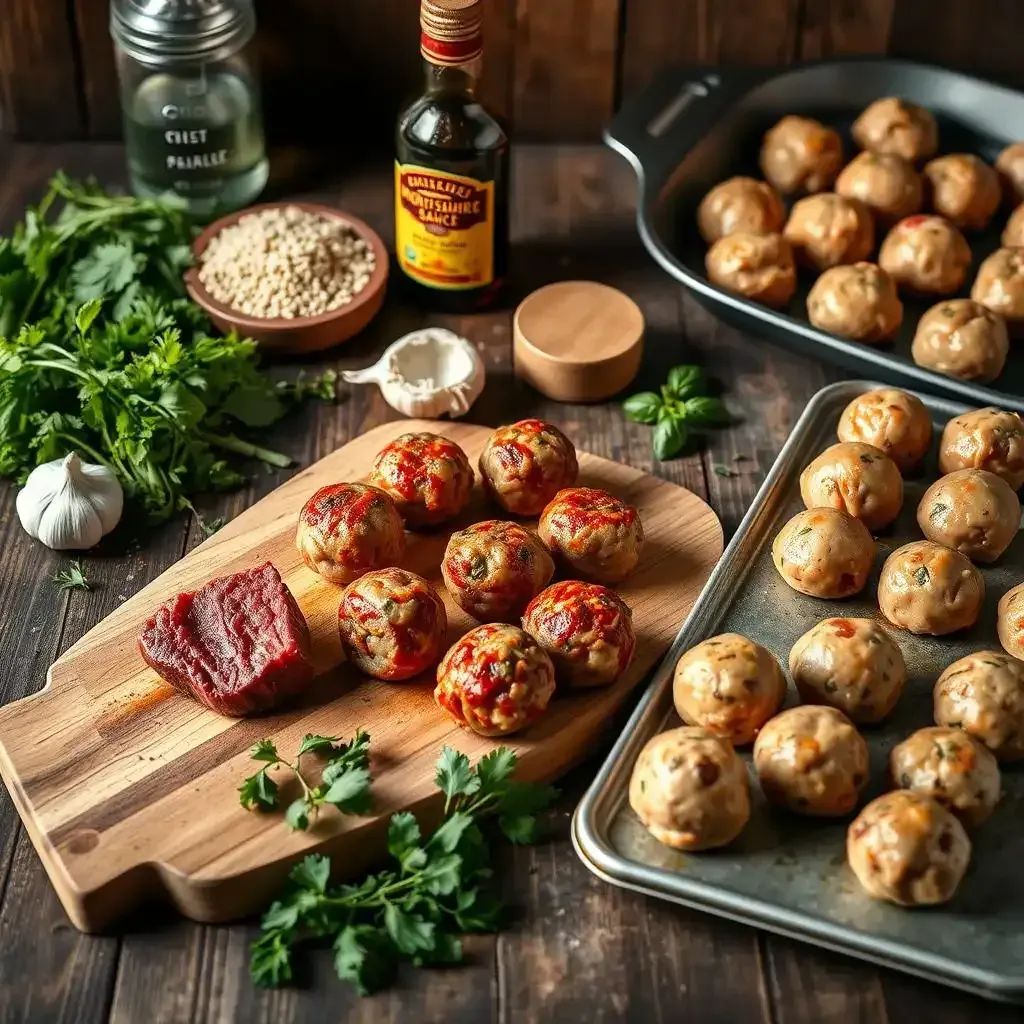 Cooking Up A Storm Beef And Turkey Meatball Recipes And Preparation