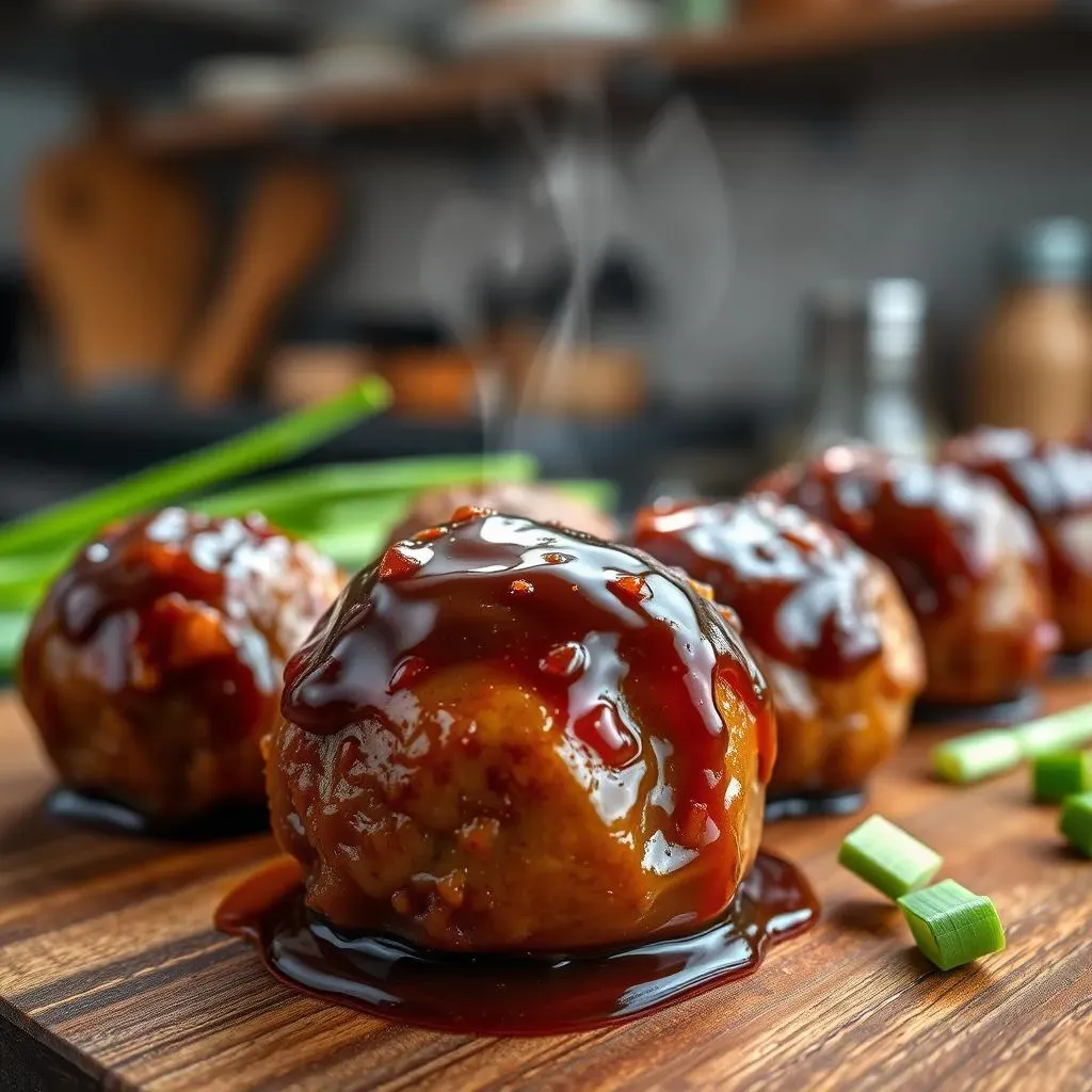 Cooking Your Chicken Teriyaki Meatballs