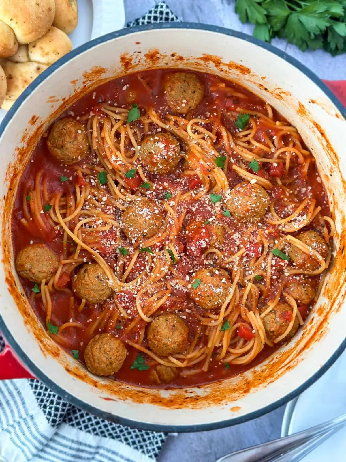 Cooking Your One Pot Spaghetti and Meatballs: StepbyStep