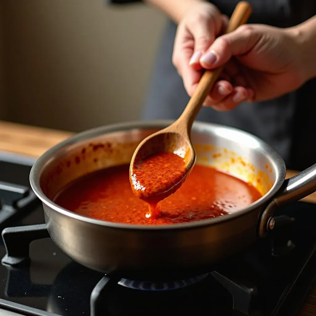 Crafting the Firecracker Sauce