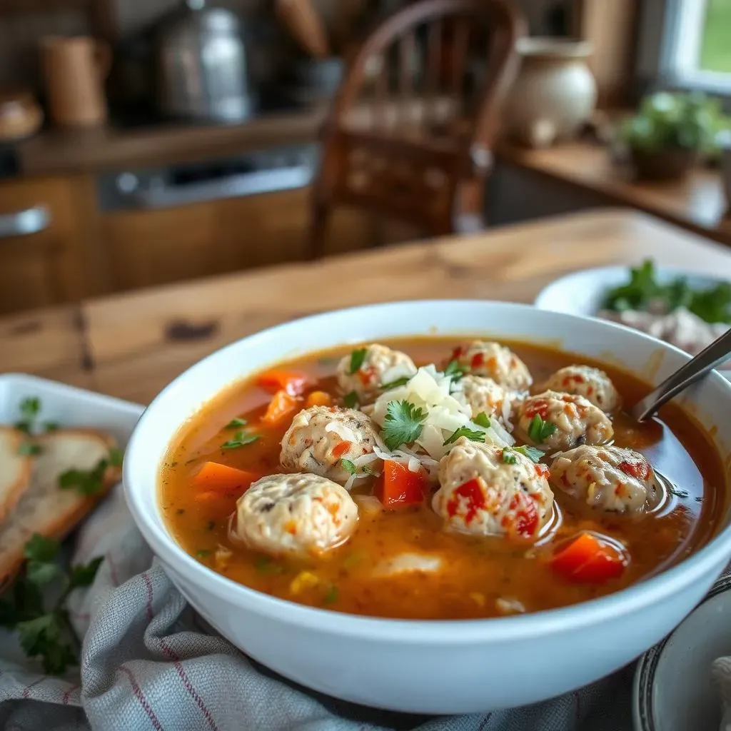 Crafting the Perfect Chicken and Meatball Wedding Soup