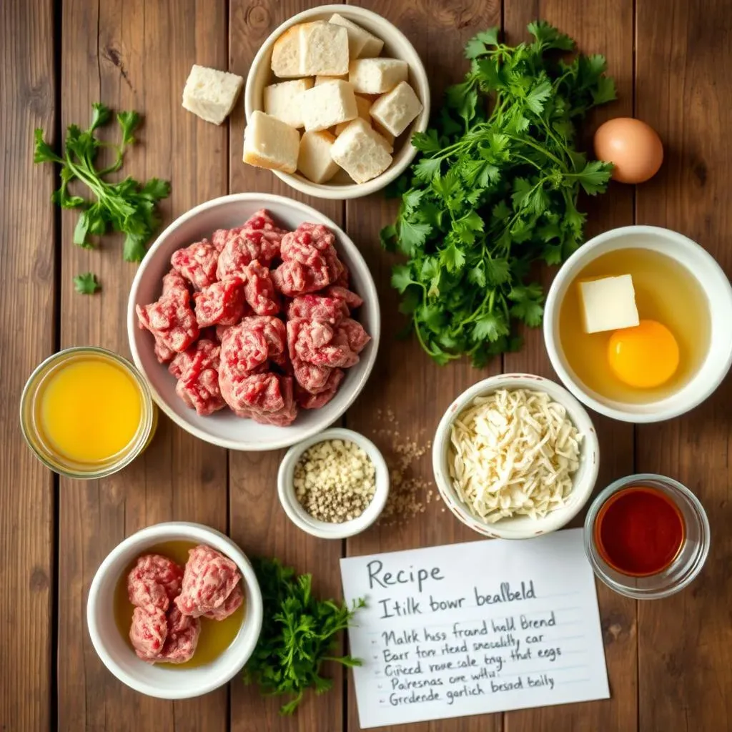 Crafting the Perfect Homemade Italian Meatballs Recipe: Ingredients and Preparation