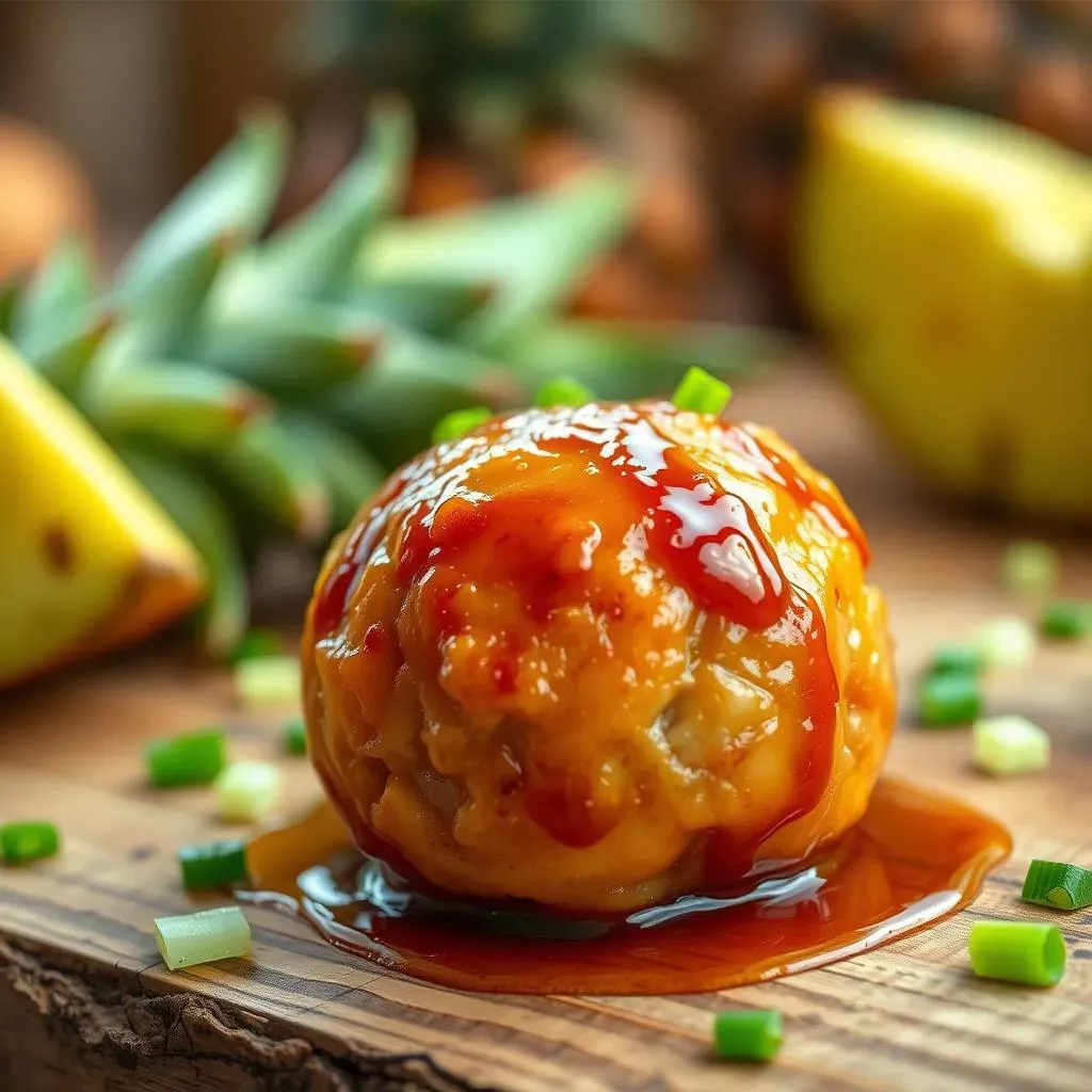 Crafting the Perfect Teriyaki Pineapple Chicken Meatballs