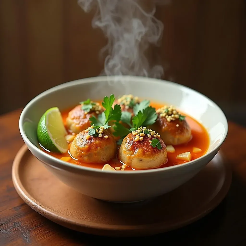 Crafting the Perfect Thai Inspired Chicken Meatball Soup