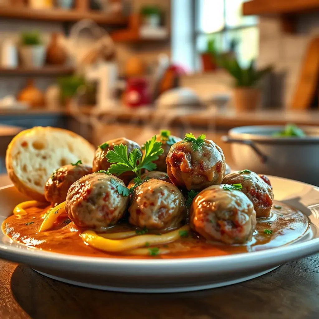 Ultimate Creamy Beef Meatball Recipe