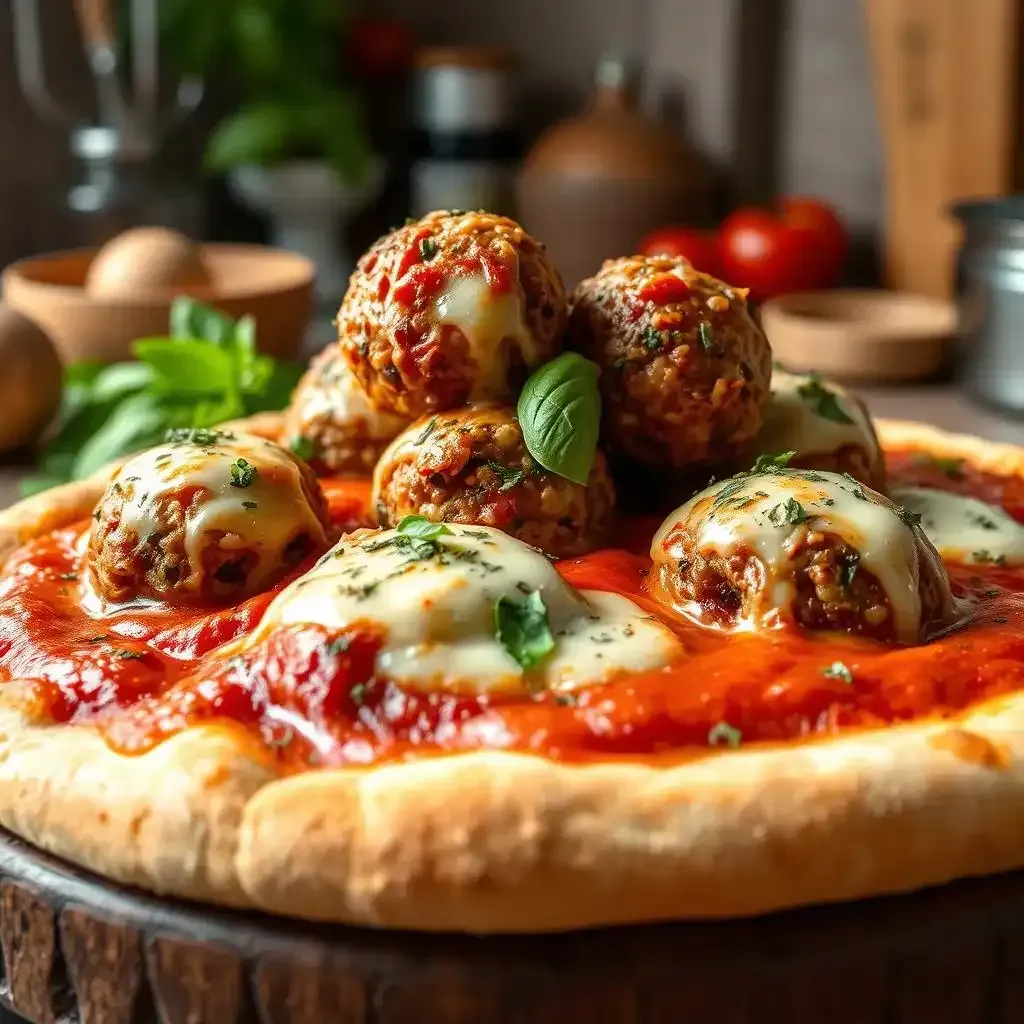 Creating The Perfect Vegan Meatball Pizza