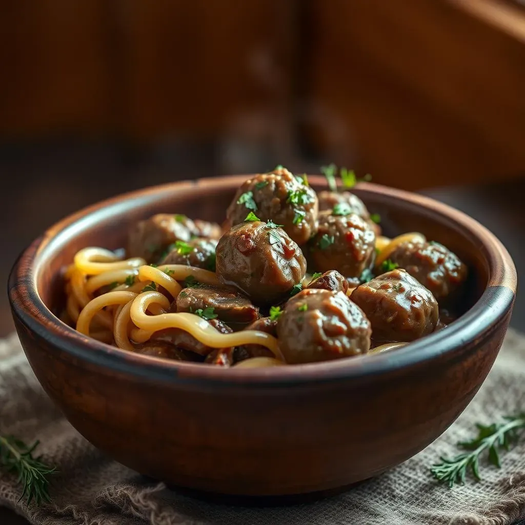 Creative Beef Stroganoff Recipes with Meatballs: Beyond the Basics