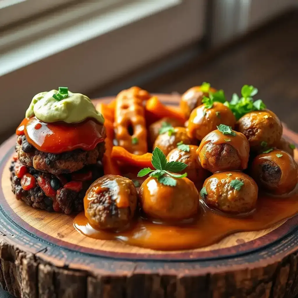 Creative Oven Baked Vegan Meatball Variations