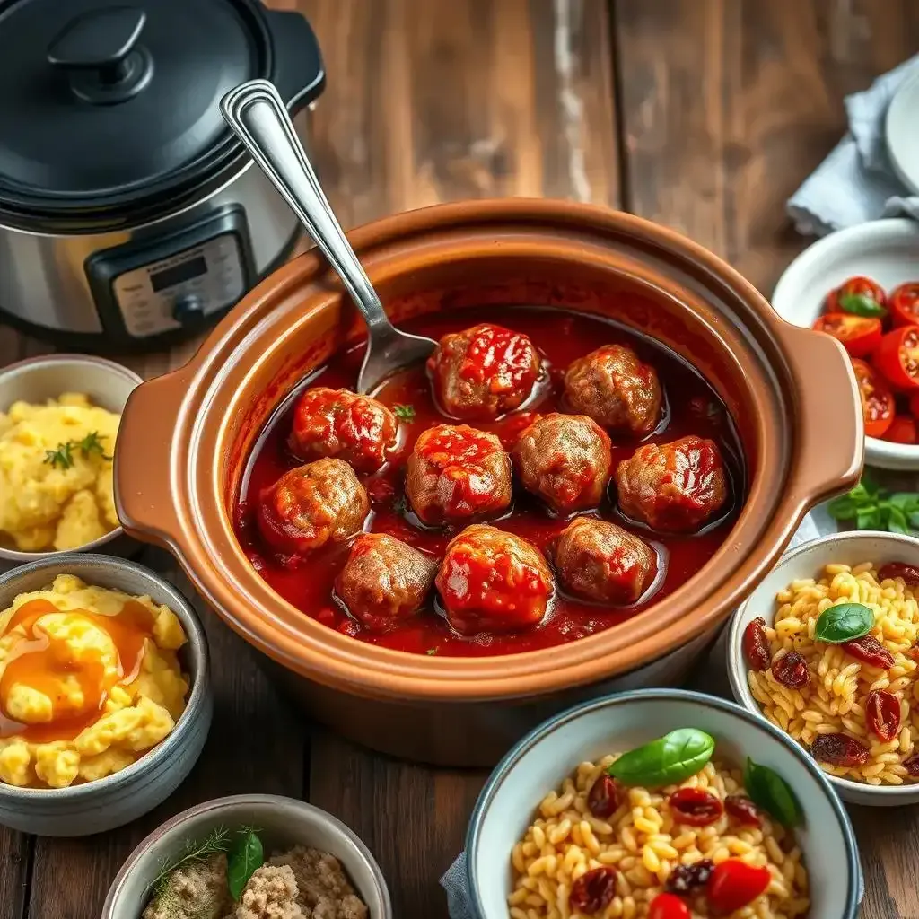 Creative Variations And Serving Suggestions For Slow Cooker Beef Meatballs