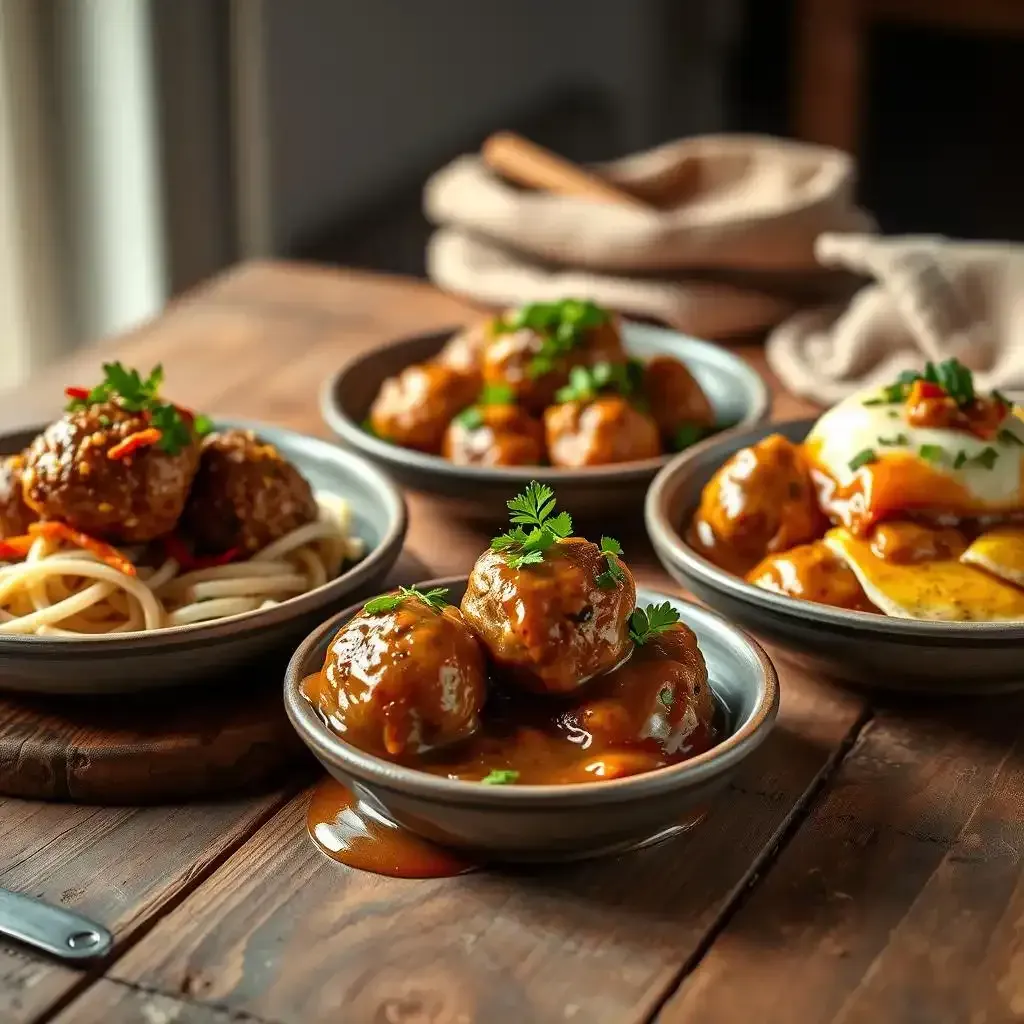 Creative Variations On Turkey Meatballs And Gravy