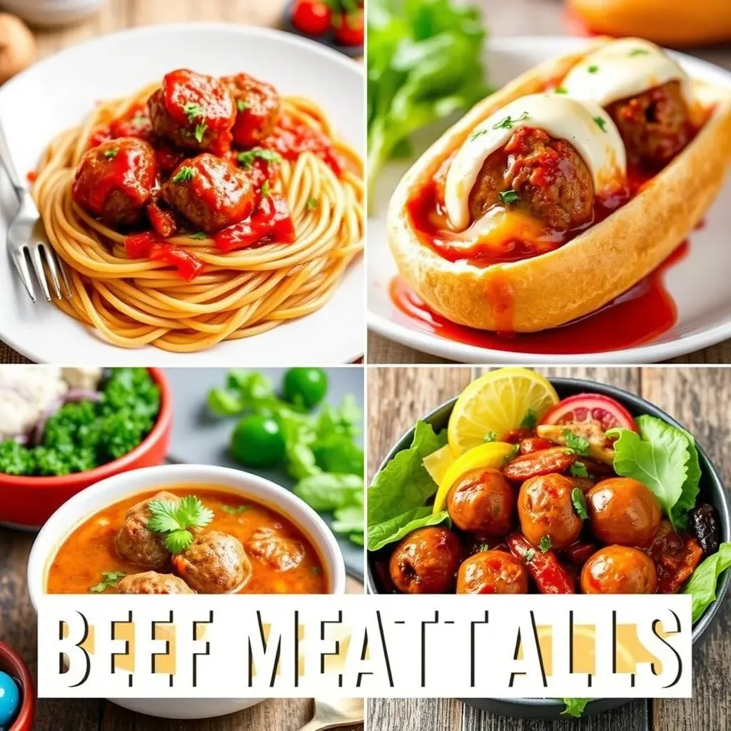 Creative Ways to Use Your Easy Beef Meatballs