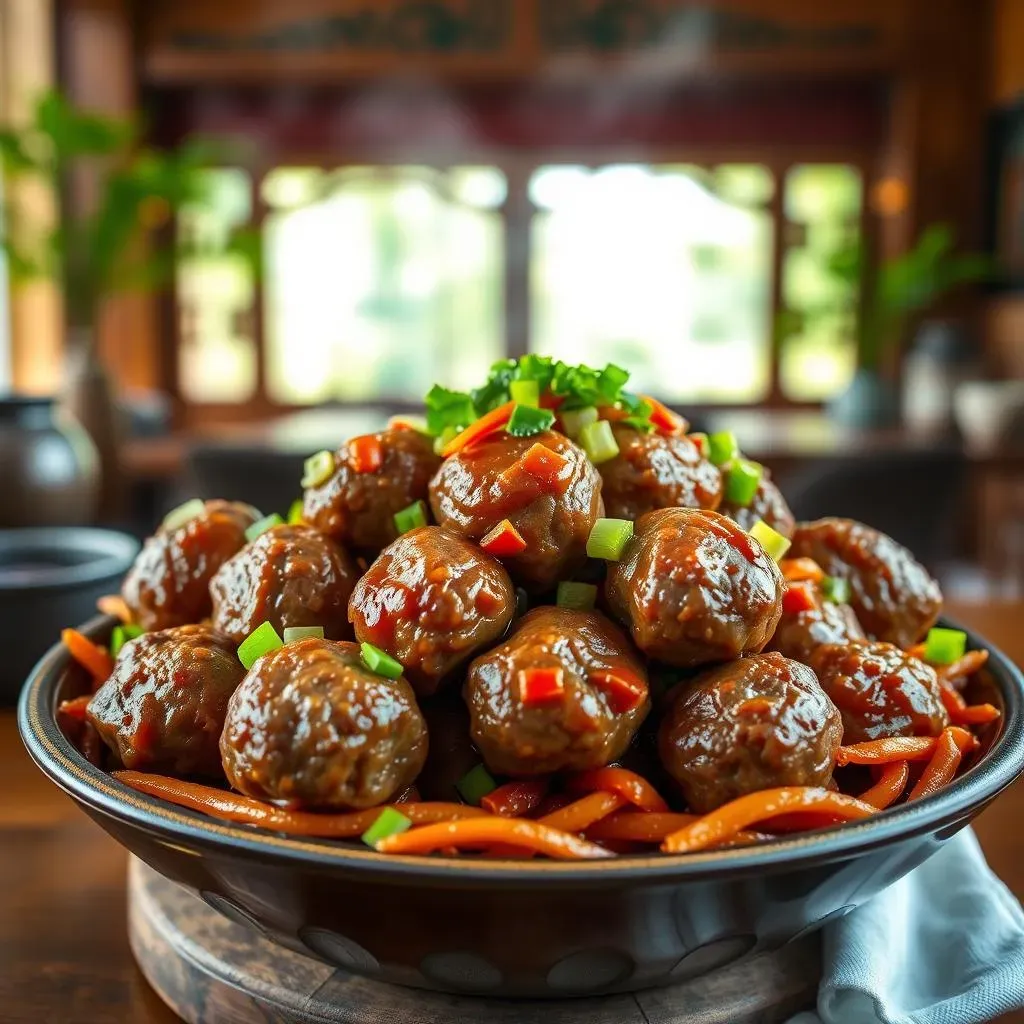 Delicious Asian Beef Meatball Recipes: A Collection of Family Favorites