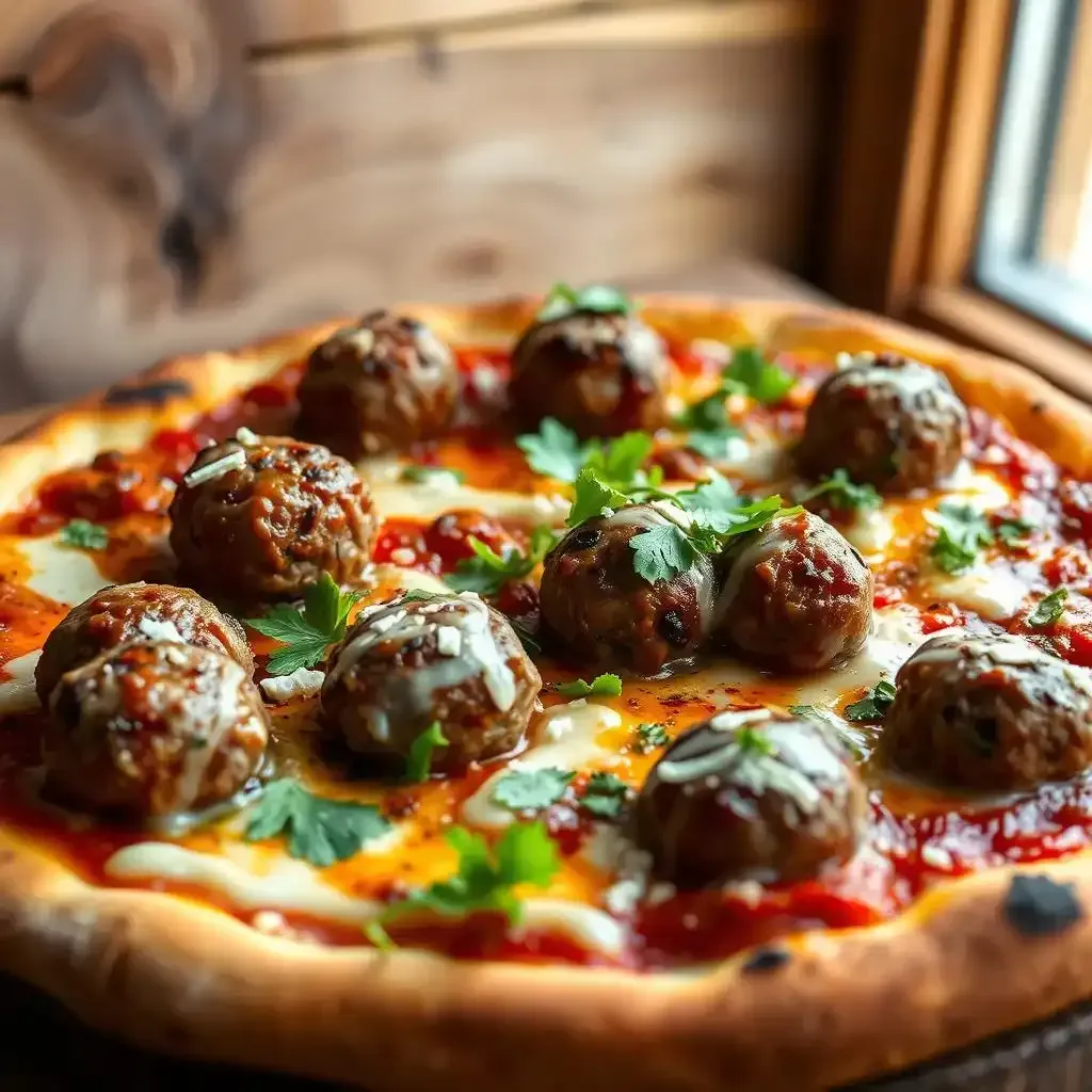 Delicious Variations On The Classic Beef Meatball Pizza