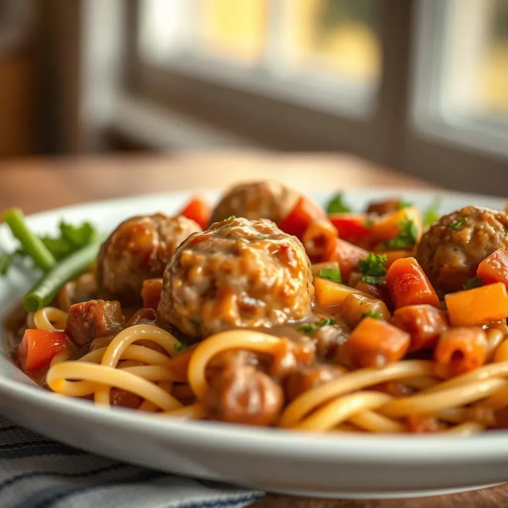 Delicious Variations on the Classic Beef Stroganoff with Meatballs