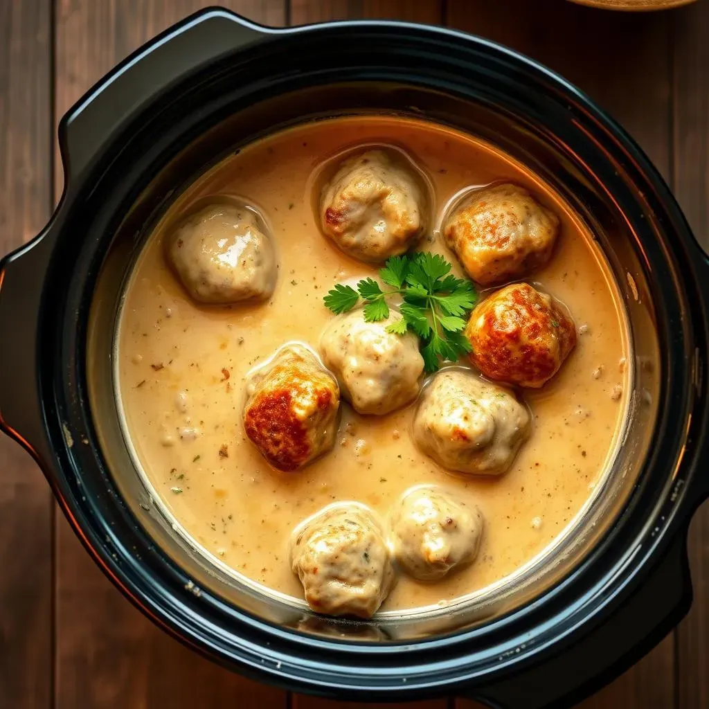 Ultimate Easy Crock Pot Swedish Meatball Recipe: Simple & Delicious