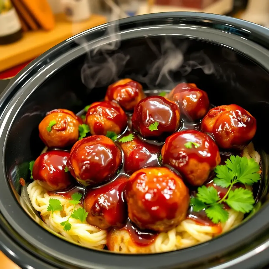 Amazing Easy Crockpot Meatballs Recipe: Just 3 Things!