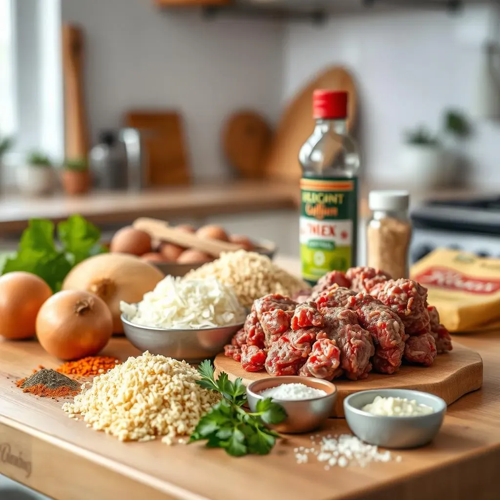 Easy Eggless Meatball Recipe: Ingredients You'll Need