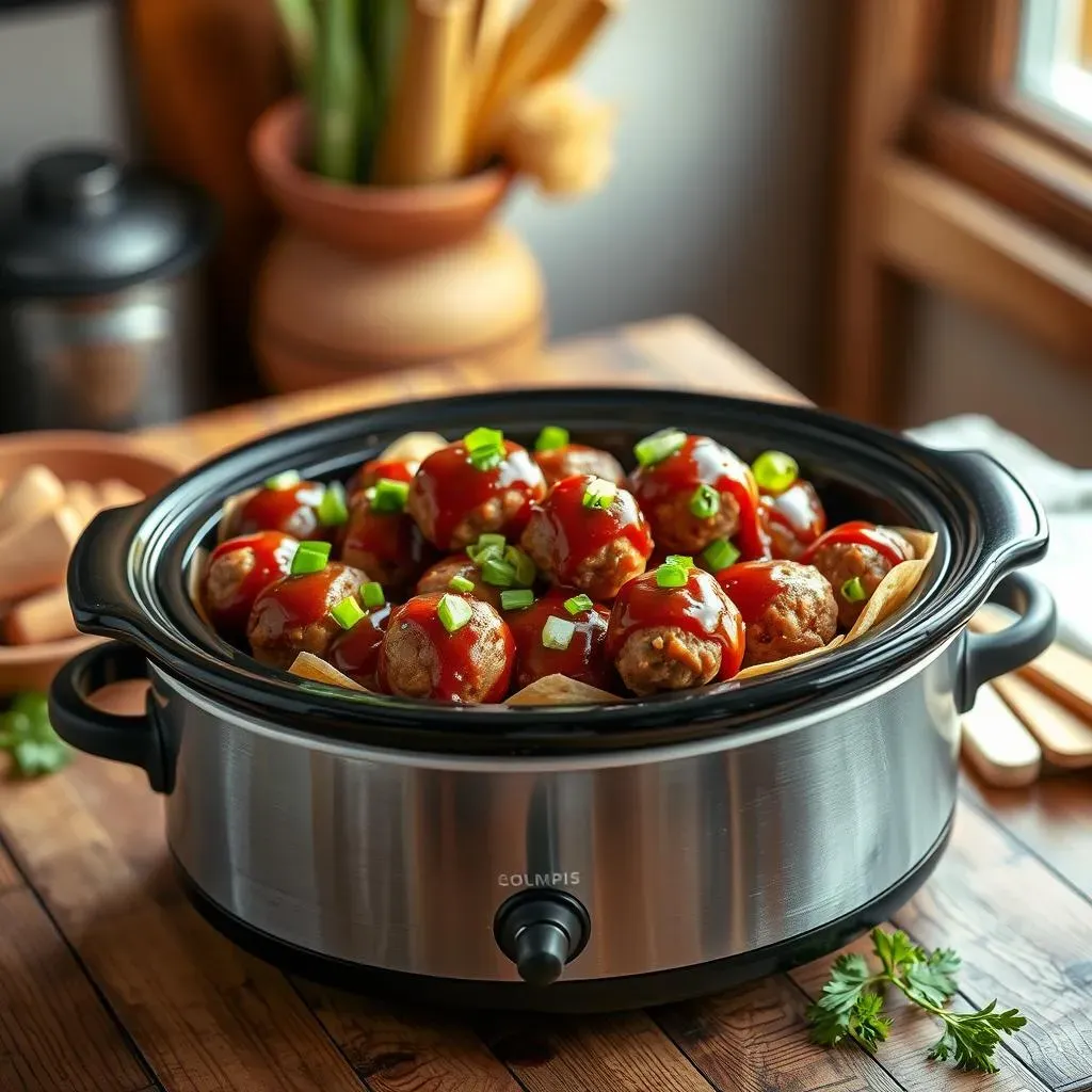 Easy Frozen Meatball Appetizer Recipe Crockpot: Super Simple!