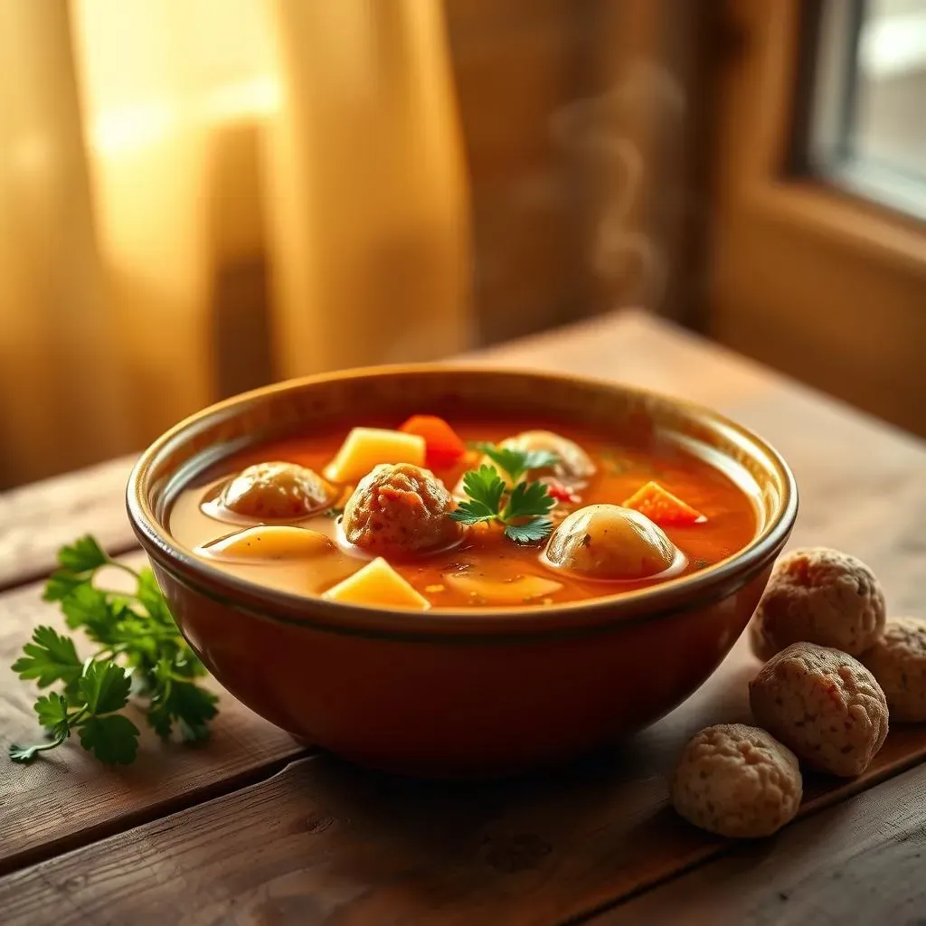 Super Easy Italian Wedding Soup Recipe with Frozen Meatballs