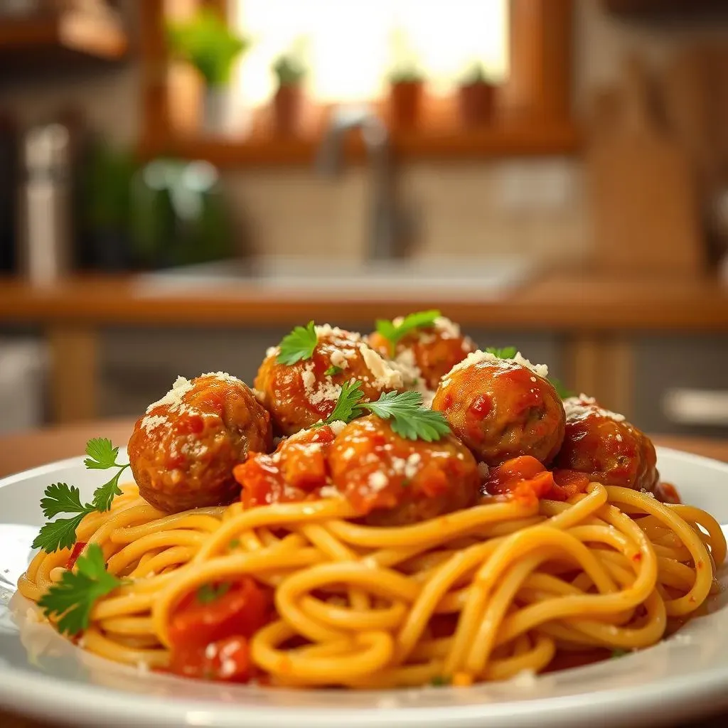 Amazing Easy Meatball and Noodles Recipe