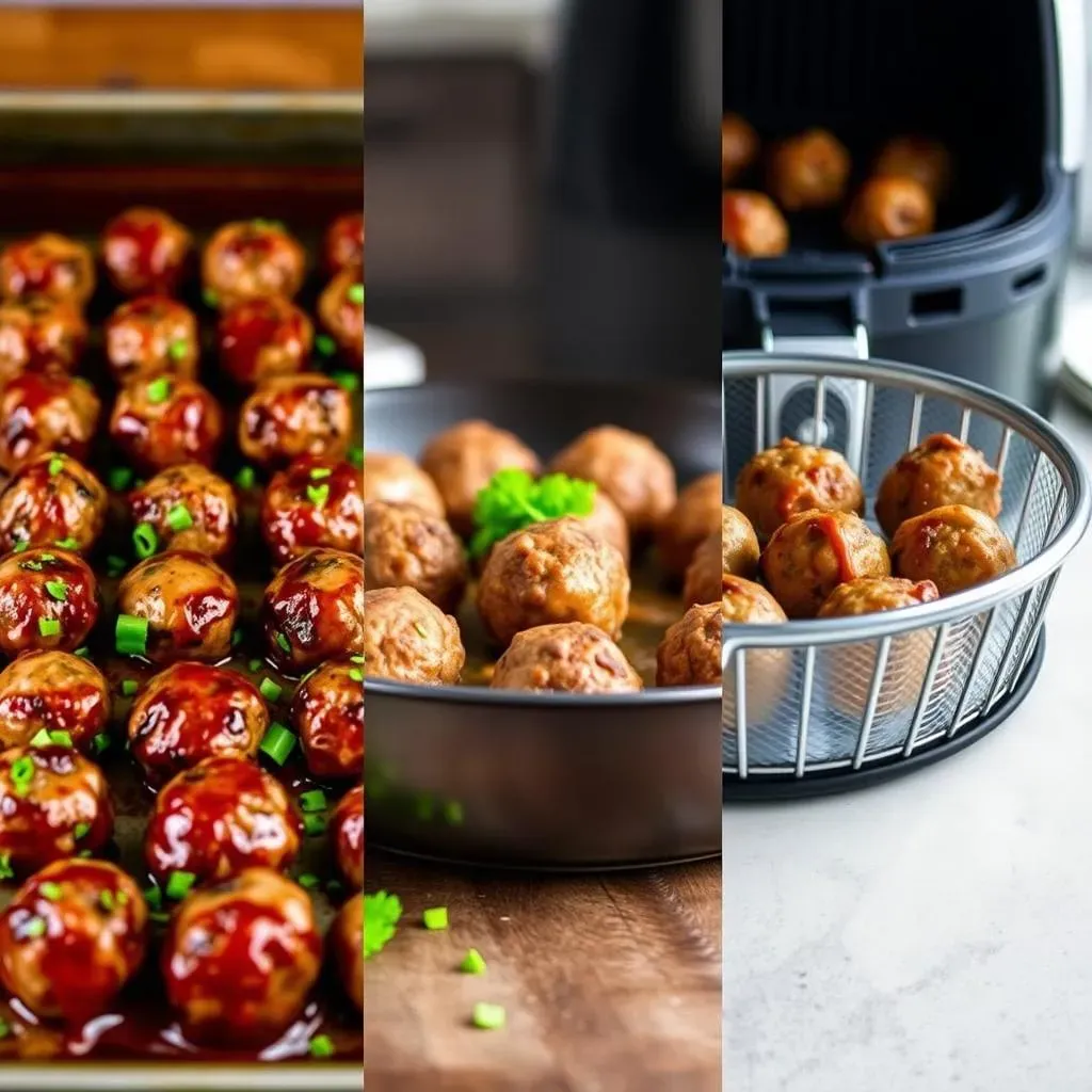 Easy Meatball Cooking Methods: Oven, Stovetop, or Air Fryer