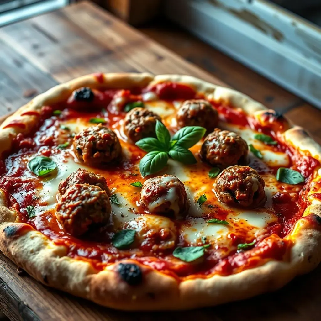 Super Easy Meatball Pizza Recipe: A Flavor Explosion!