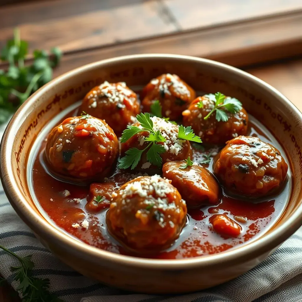 Easy Meatball Recipe: Salisbury Steak Style