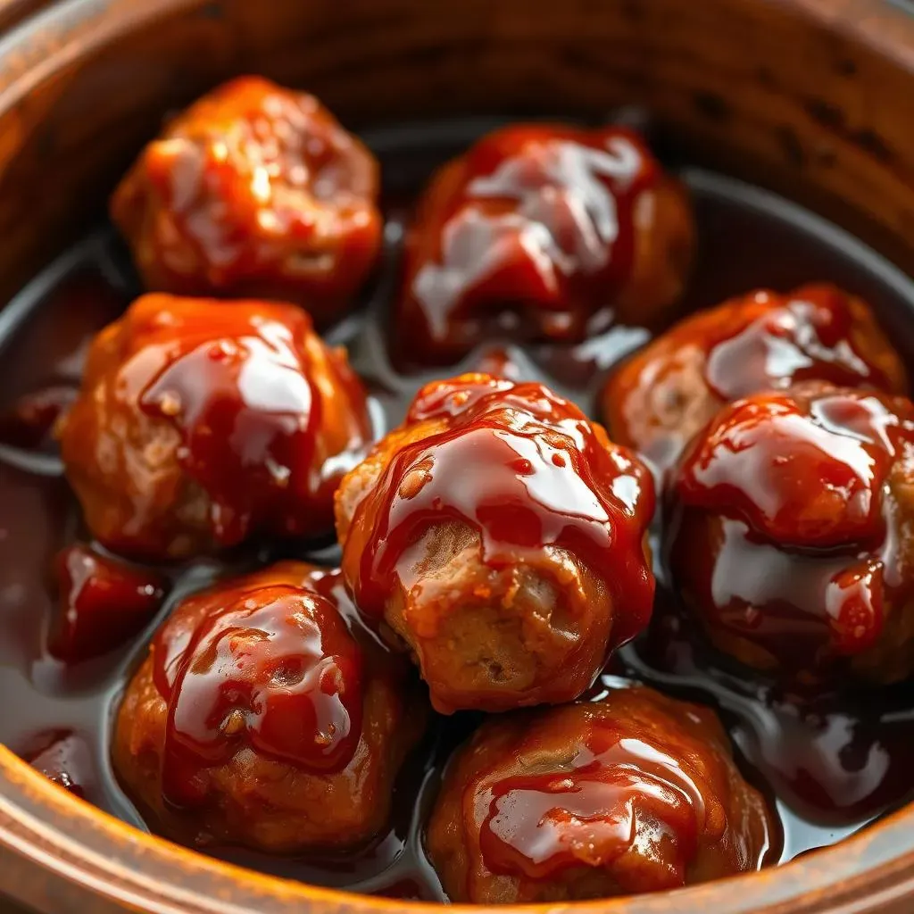 Super Easy Meatball Recipe with Grape Jelly & BBQ Sauce