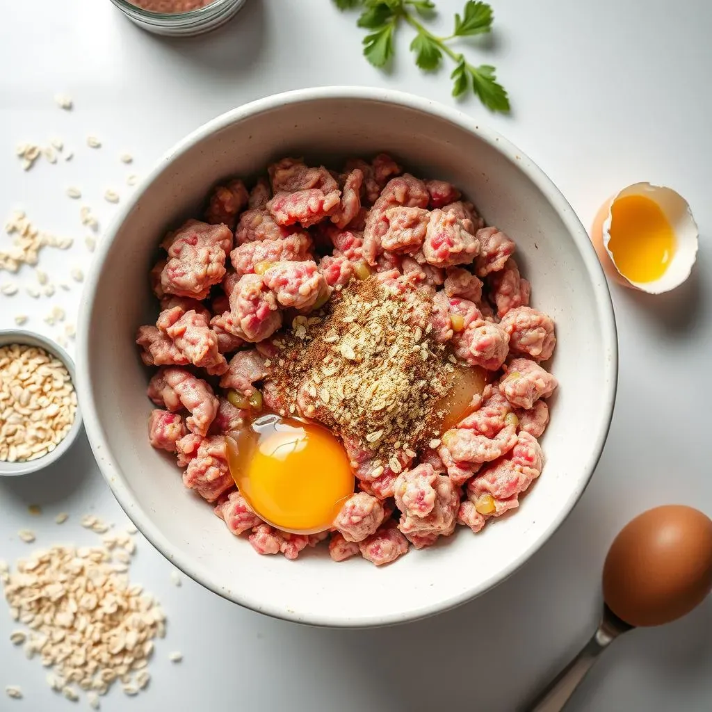 Easy Meatball Recipe with Oatmeal: StepbyStep