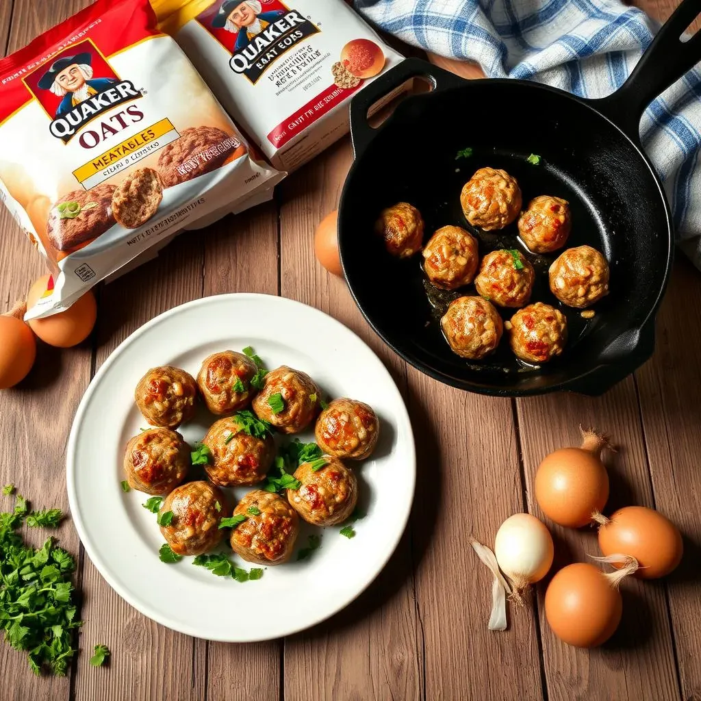 Easy Quaker Oats Meatball Recipe: StepbyStep