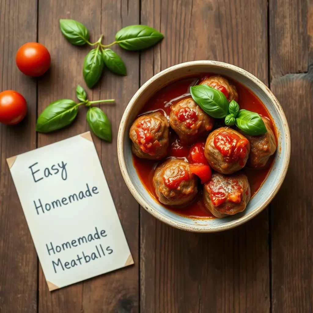 Ultimate Easy Recipe for Homemade Meatballs: Simple &amp; Delicious