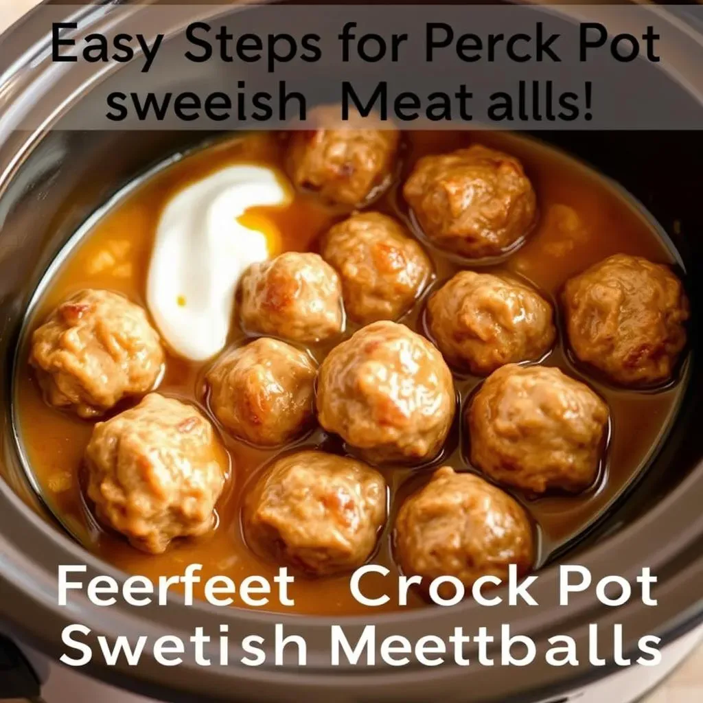 Easy Steps for Perfect Crock Pot Swedish Meatballs