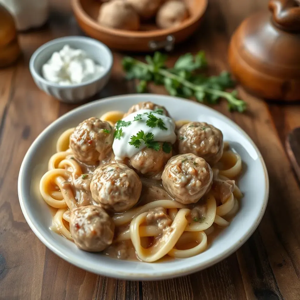 Ultimate Easy Stroganoff Recipe with Meatballs: Delicious!