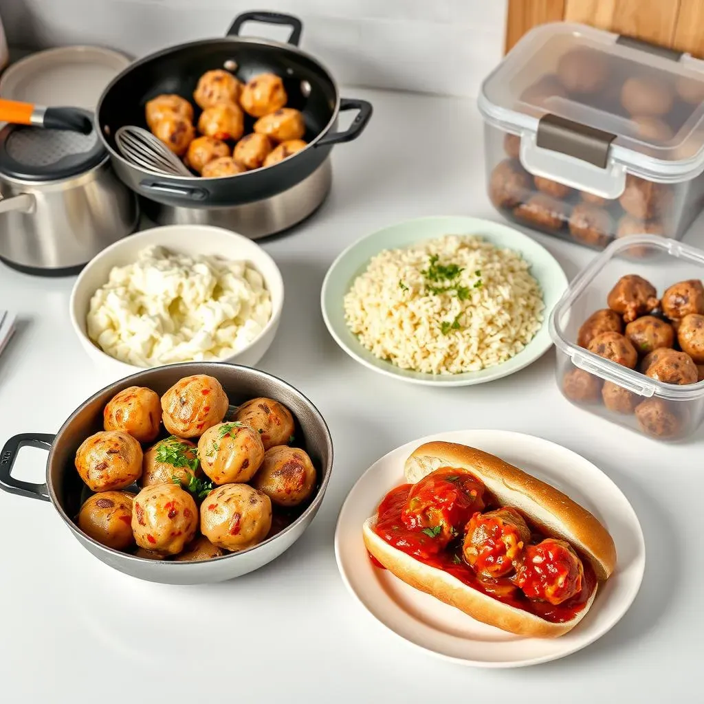 Equipment, Storage, and Serving Suggestions for Chicken Meatballs