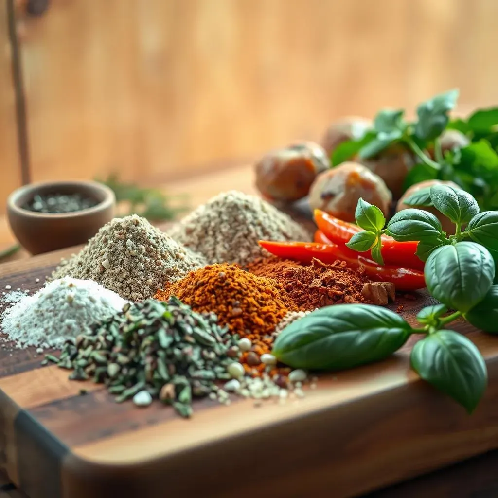 Flavor Boosters: Spices and Herbs for Your Meatballs