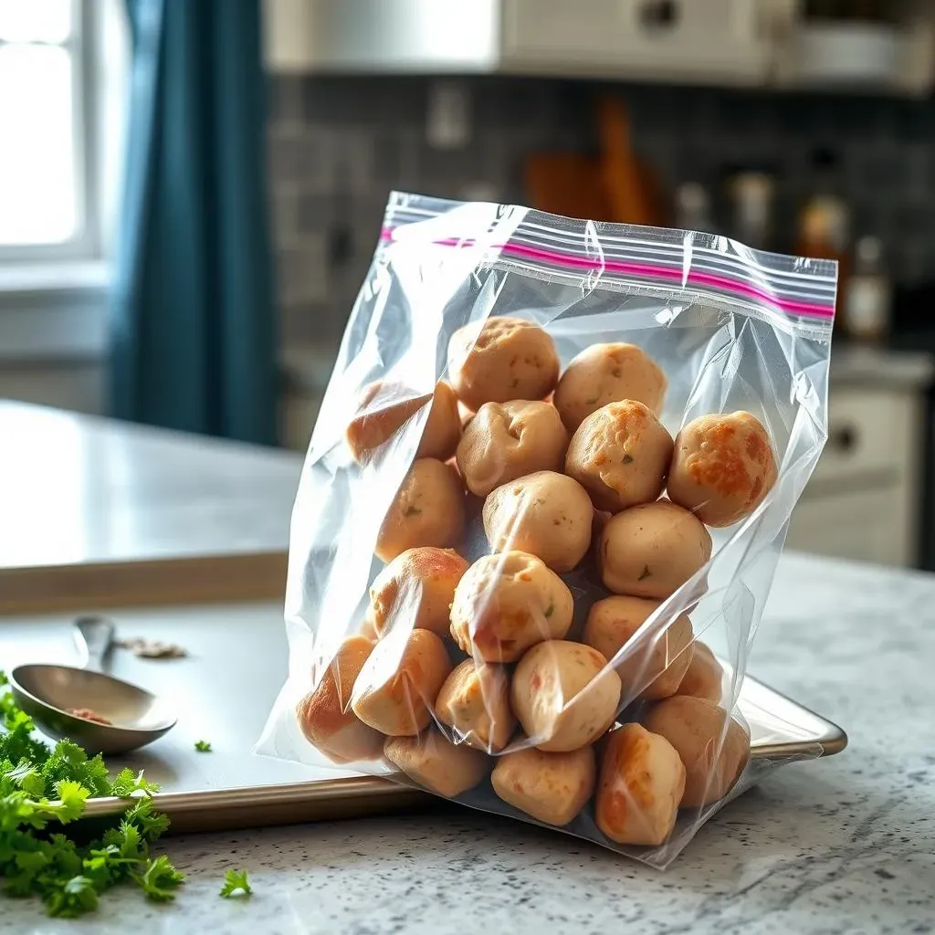 Freezer Meal Instructions for Easy Chicken Meatballs