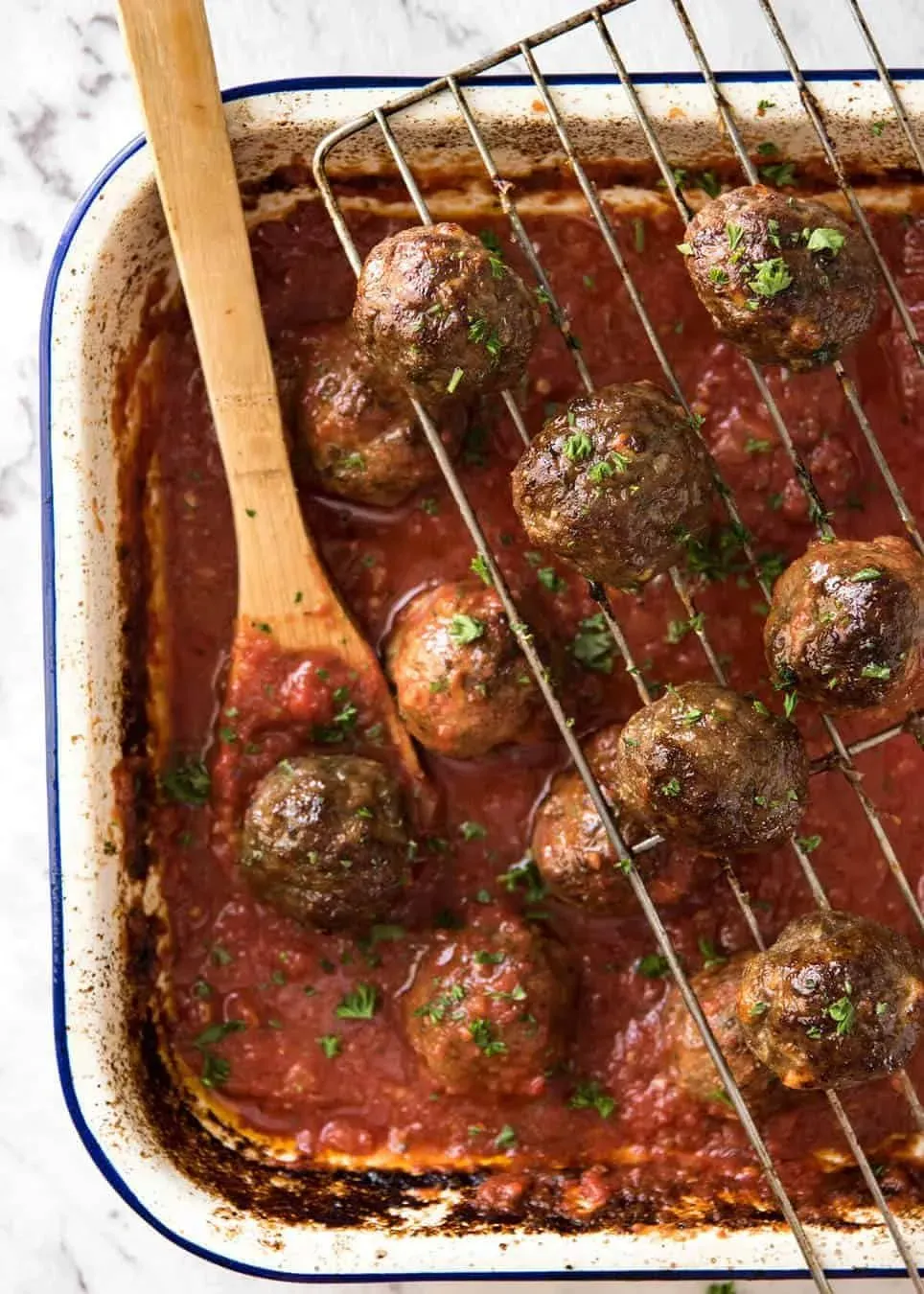 Gathering Ingredients for Perfect Baked Italian Meatballs