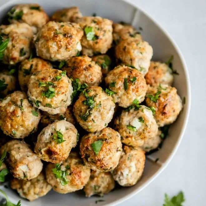 Gathering Ingredients for the Best Italian Turkey Meatball Recipe