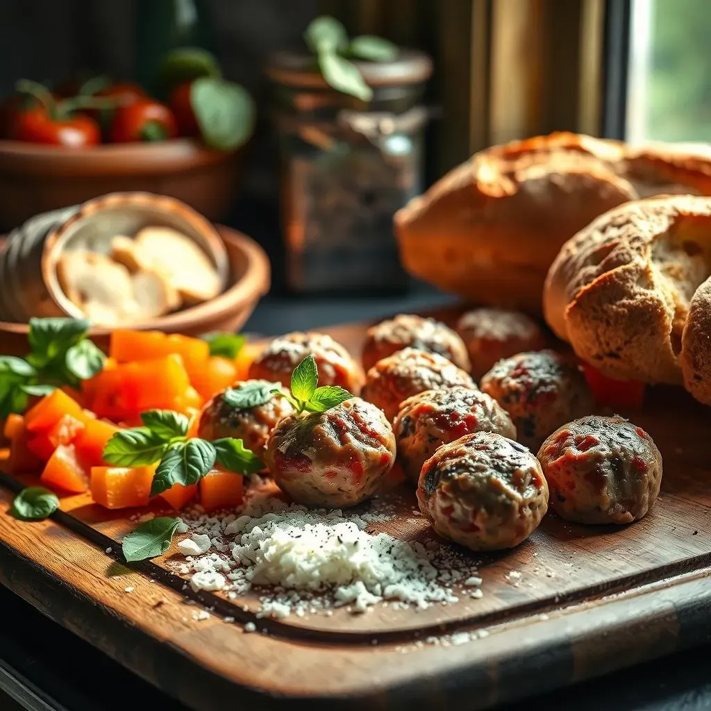 Gathering Your Ingredients for the Perfect Meatball Sandwich