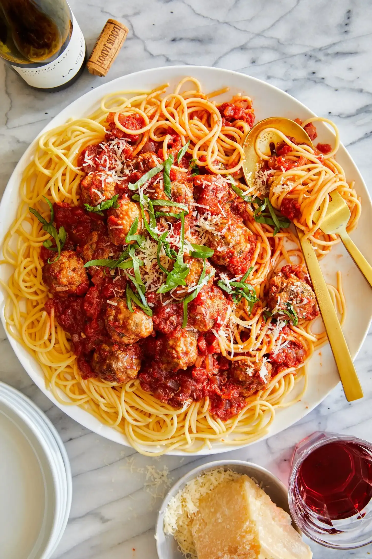 Sensational gourmet spaghetti and meatballs recipe