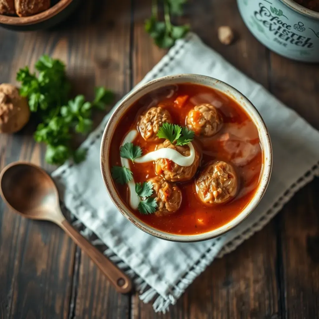 Ultimate Homemade Meatball Soup Recipe: Warm, Comforting, Easy!