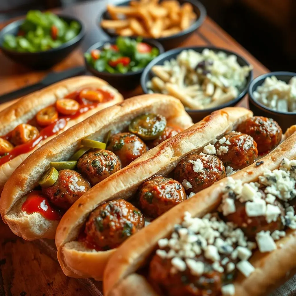 Homemade Meatball Sub Recipe Variations and Serving Suggestions