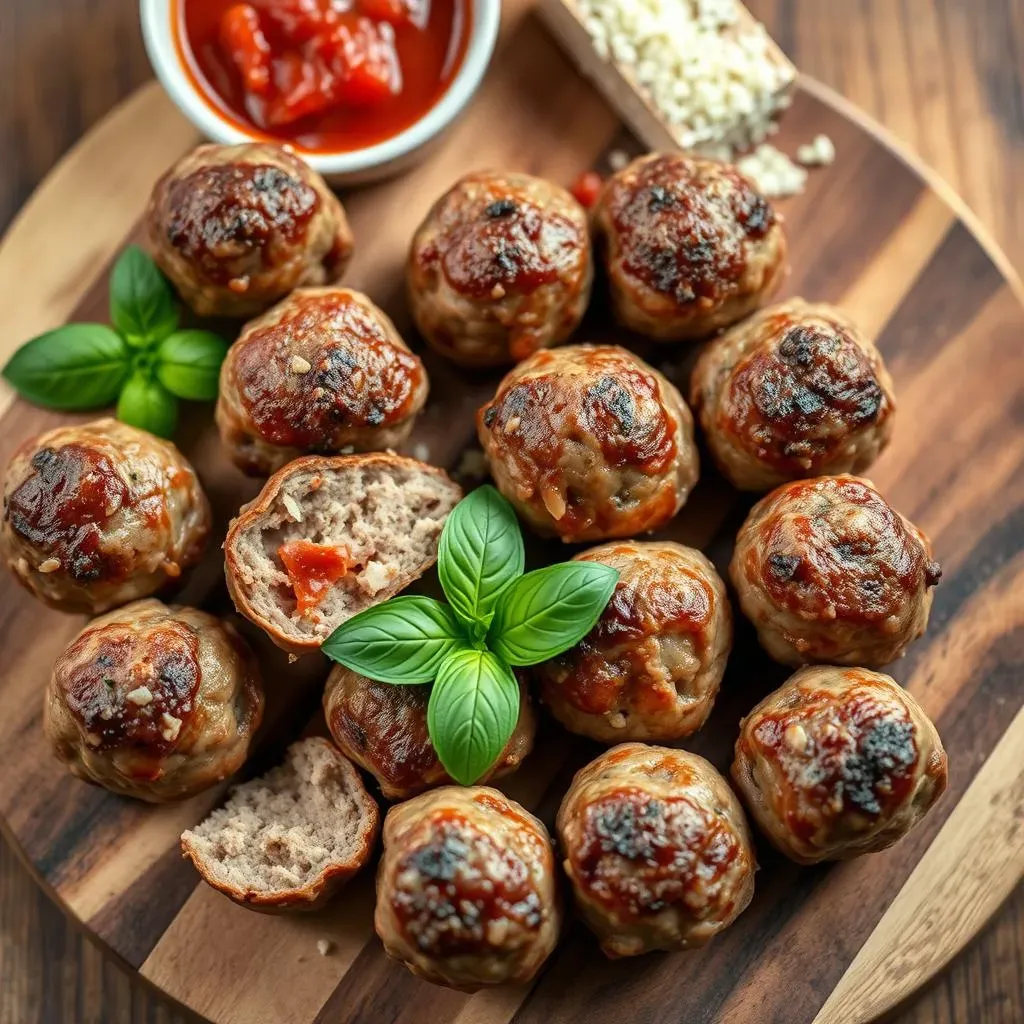 Ultimate Homemade Meatball.Recipe: Bake the Best Meatballs Ever!