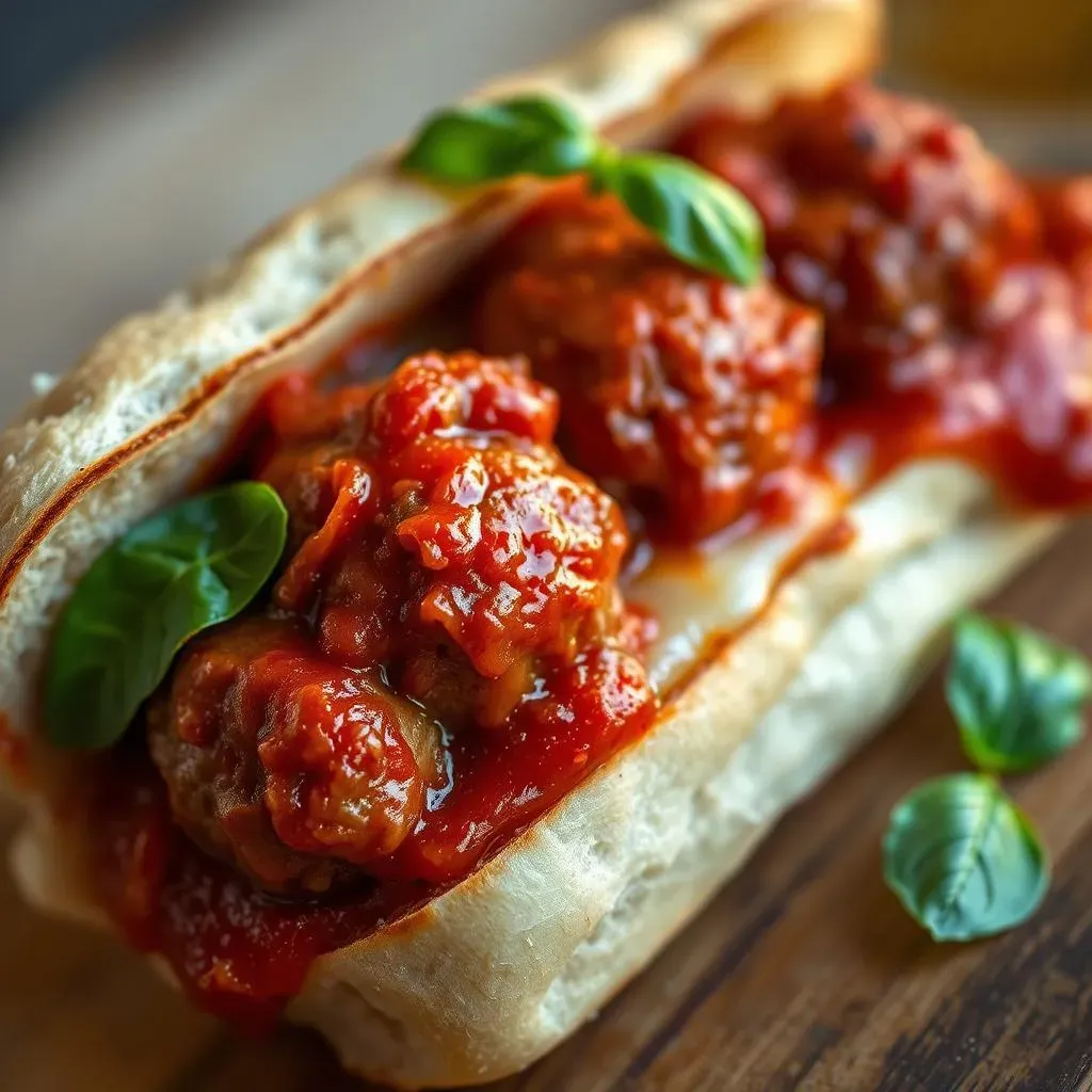 Homemade Meatballs and Marinara: The Heart of an Authentic Italian Meatball Sub