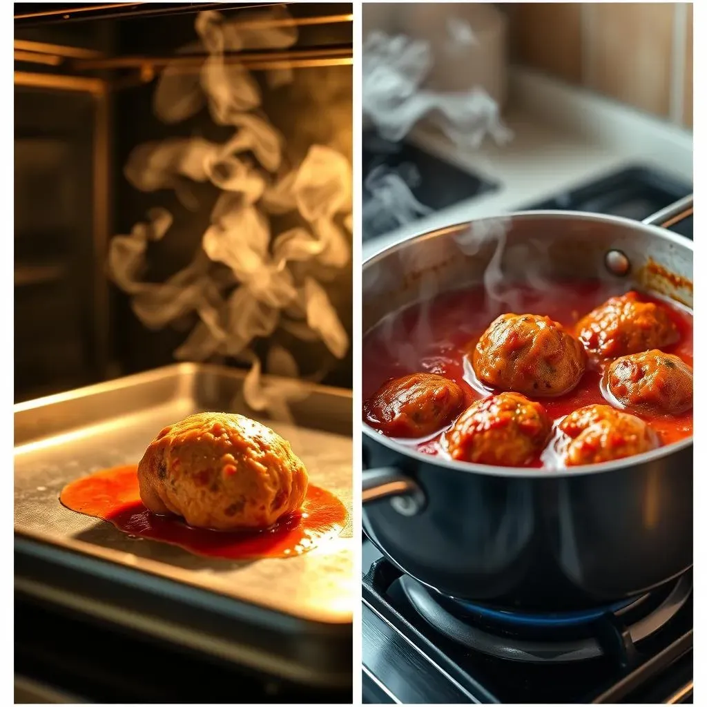 How to Cook Your Meatballs: Oven or Sauce?